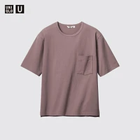 AIRism COTTON RELAXED FIT HALF SLEEVE T-SHIRT