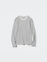 Soft Ribbed T-Shirt | Long Sleeve Striped