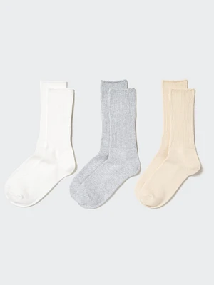 Loose Ribbed Socks | 3 Pairs