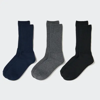 Loose Ribbed Socks (3 Pairs)