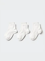 Ribbed Pile Socks | 3 Pairs