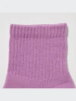 Ribbed Pile Socks | 3 Pairs