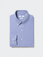 Easy Care Stretch Slim Shirt | Striped