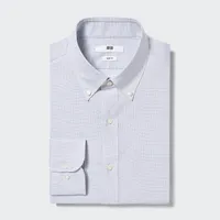 Easy Care Checked Stretch Slim-Fit Shirt