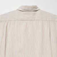 PREMIUM LINEN STRIPED LONG SLEEVE SHIRT