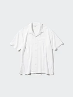 AIRism Cotton Full Open Polo Shirt | Collar