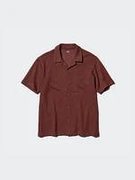 AIRism Cotton Full Open Polo Shirt | Collar