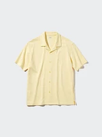 AIRism Cotton Full Open Polo Shirt | Collar