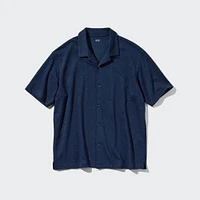 AIRism COTTON SHORT SLEEVE POLO SHIRT (OPEN COLLAR)