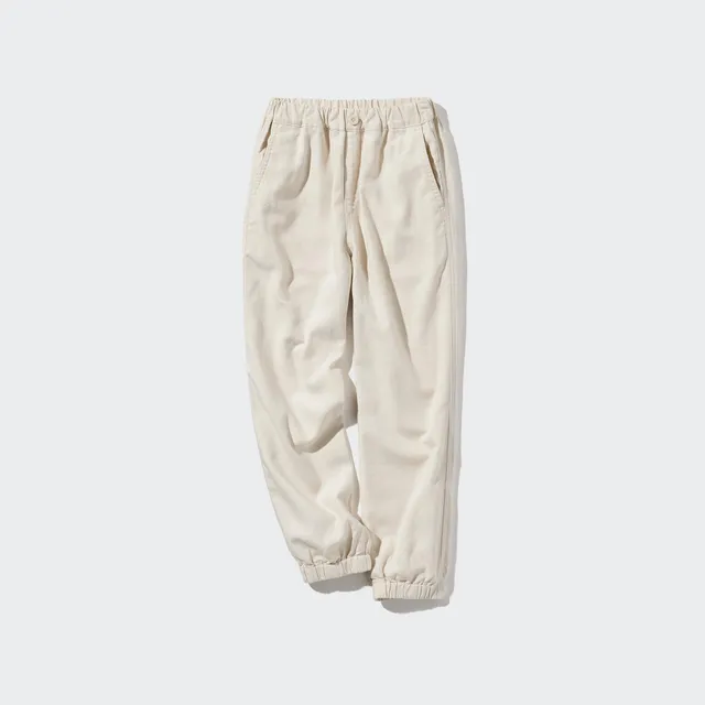 H&M Straight-leg Linen-blend Pants