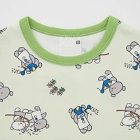 PICTURE BOOK DRY SHORT SLEEVE PAJAMAS