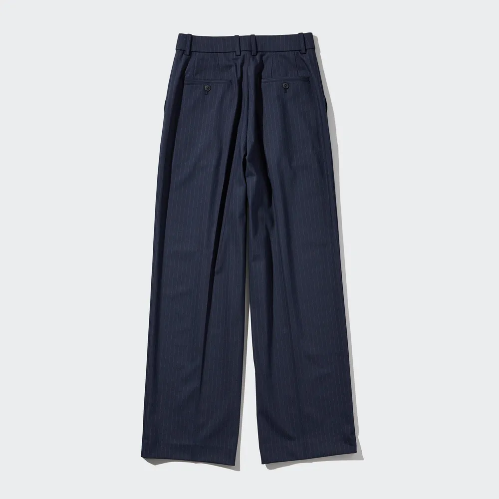 PLEATED WIDE PANTS (LONG)