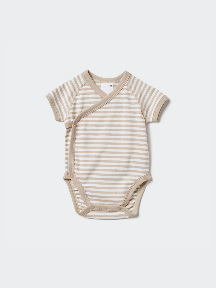 Striped Bodysuit | Open Front