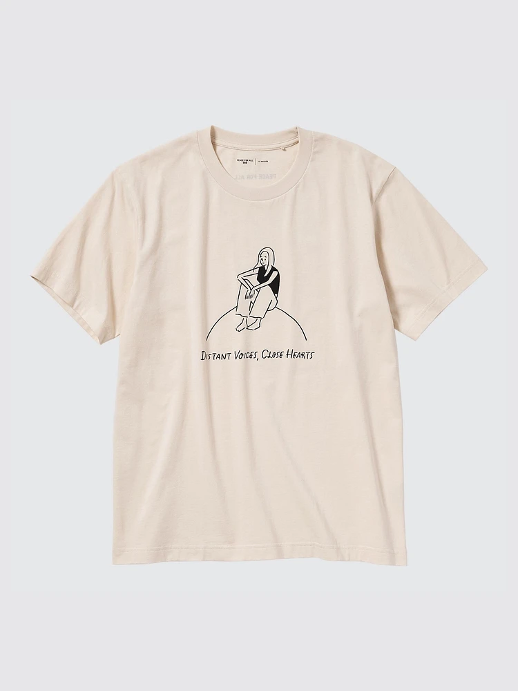 PEACE FOR ALL Graphic T-Shirt | Yu Nagaba