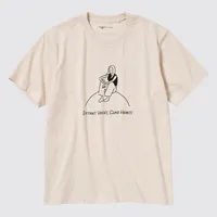 PEACE FOR ALL Short-Sleeve Graphic T-Shirt (Yu Nagaba)