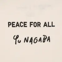 PEACE FOR ALL Short-Sleeve Graphic T-Shirt (Yu Nagaba)