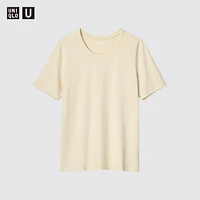 SUPIMA COTTON SHORT SLEEVE CREW NECK T-SHIRT