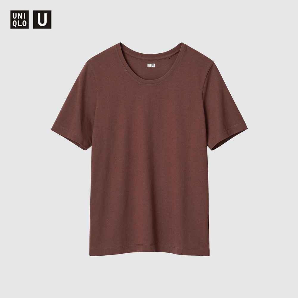 SUPIMA COTTON SHORT SLEEVE CREW NECK T-SHIRT