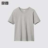 SUPIMA COTTON SHORT SLEEVE CREW NECK T-SHIRT