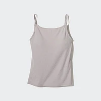 AIRism COTTON BOAT NECK BRA CAMISOLE