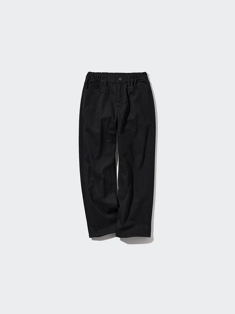 Wide-Fit Color Jeans