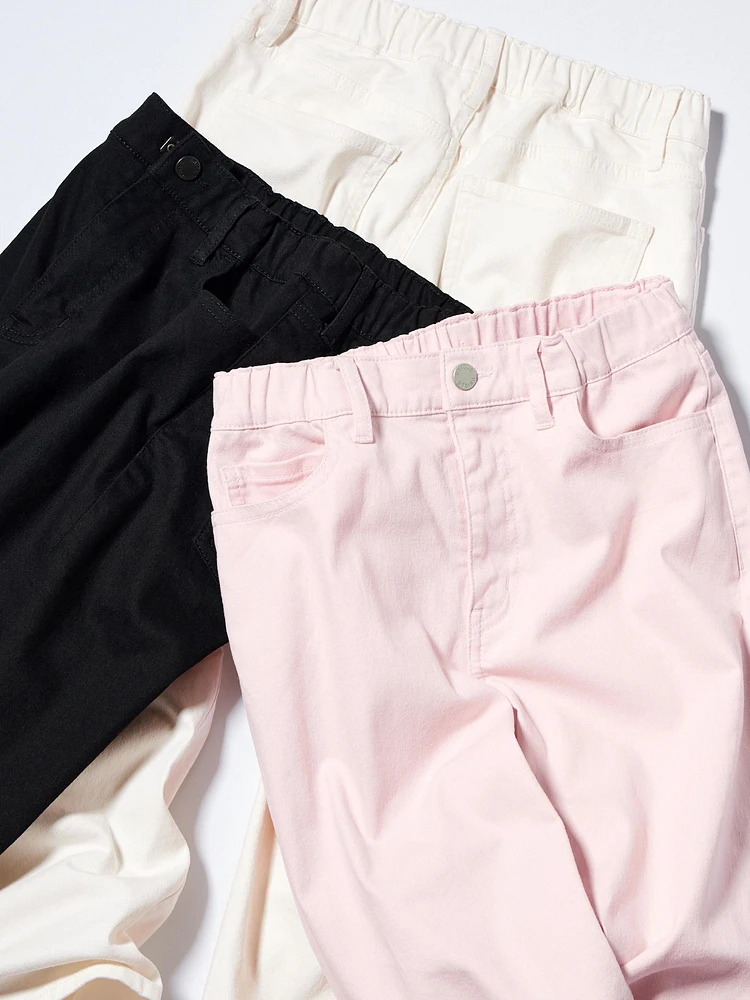 Wide-Fit Color Jeans