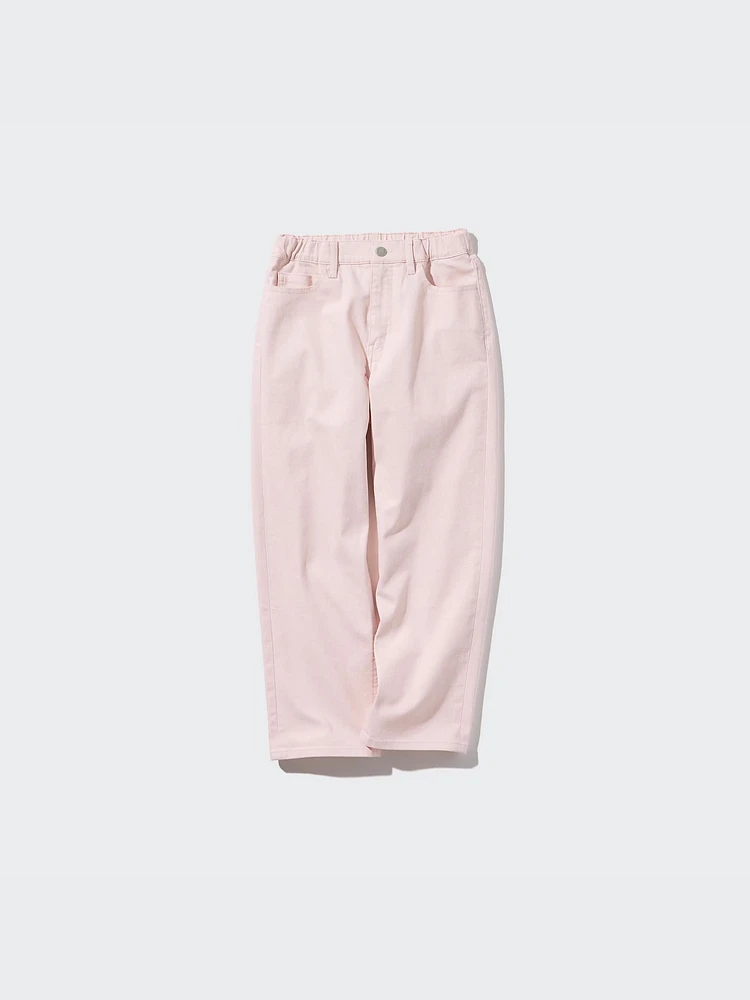 Wide-Fit Color Jeans