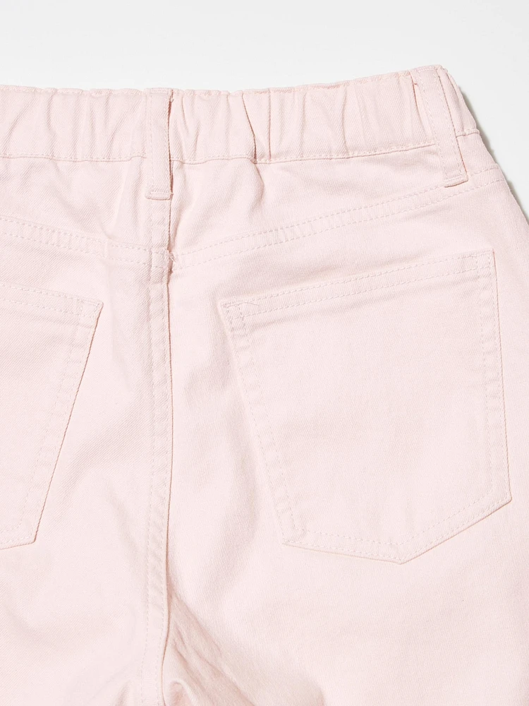 Wide-Fit Color Jeans