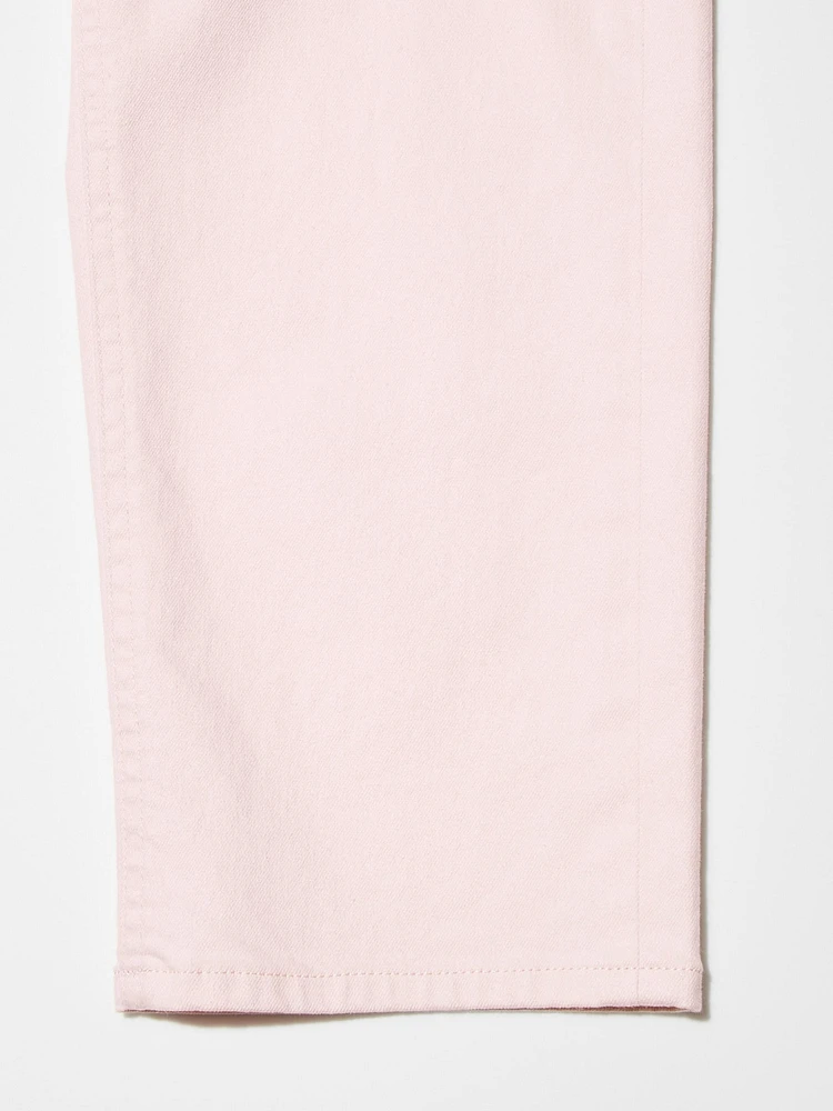Wide-Fit Color Jeans