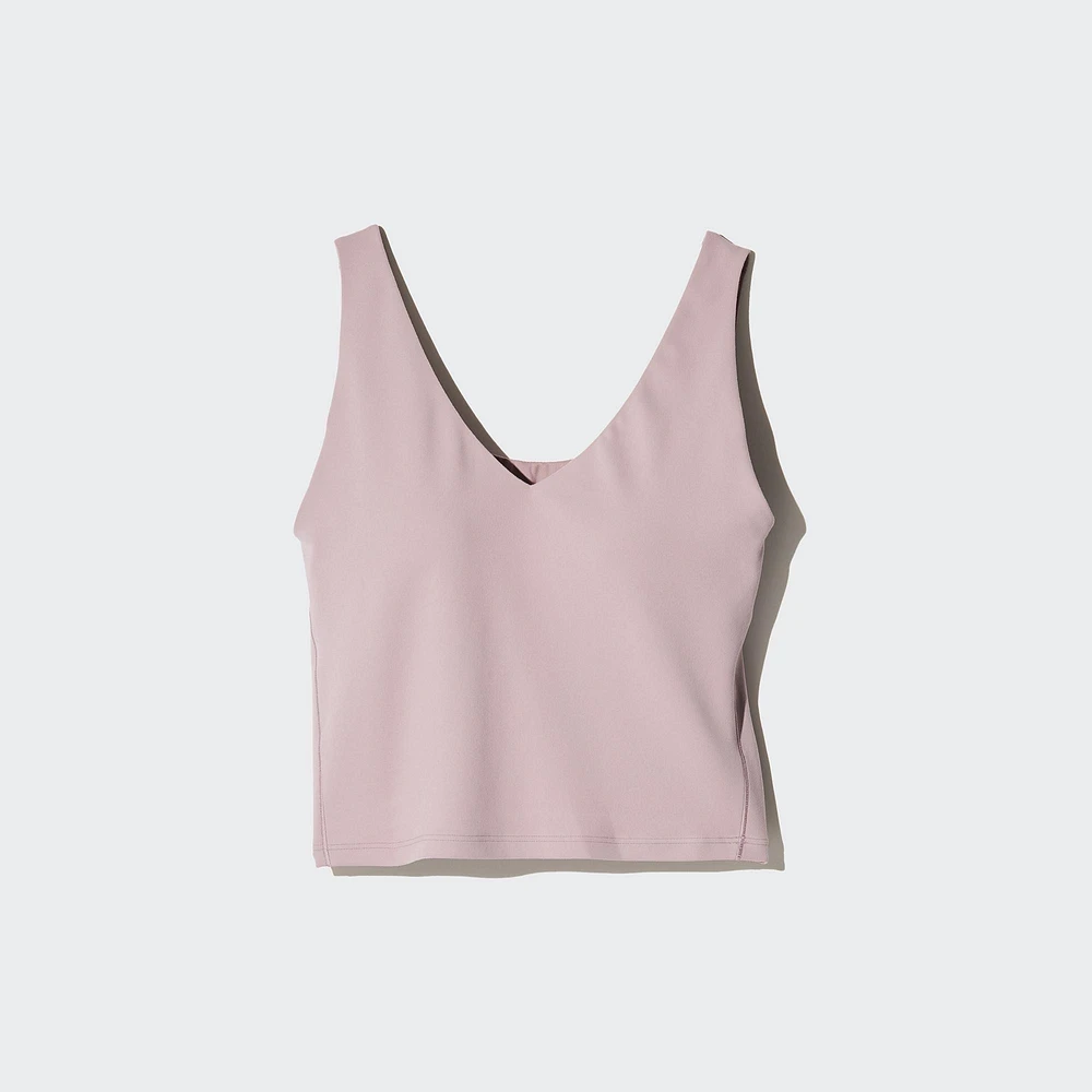 AIRism ACTIVE CROPPED BRA SLEEVELESS TOP