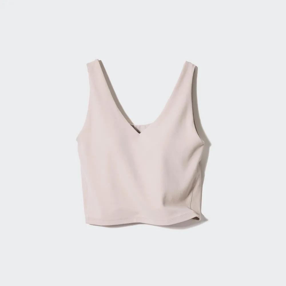 AIRism ACTIVE CROPPED BRA SLEEVELESS TOP