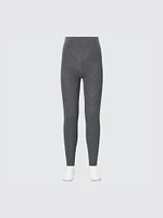 HEATTECH Ribbed Leggings