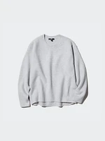 SOUFFLE YARN CREW NECK SWEATER