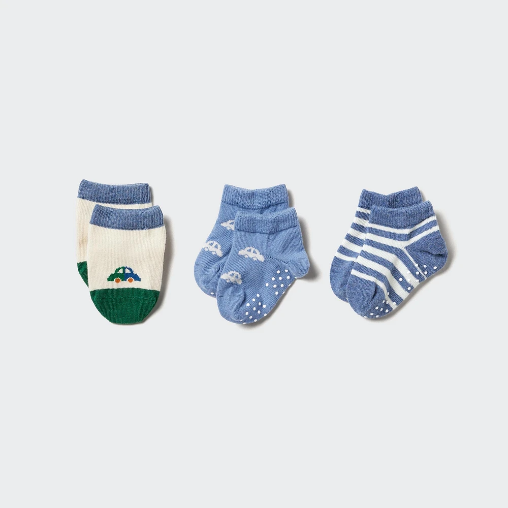 Short Socks (3 Pairs)