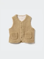 Fleece Pile Lined Vest