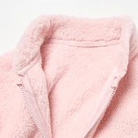 Fluffy Yarn Fleece Full Zip Jacket