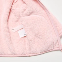 Fluffy Yarn Fleece Full Zip Jacket