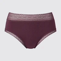 Lace High-Rise Briefs