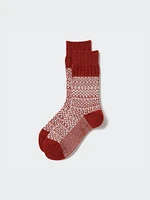 HEATTECH Socks | Fair Isle