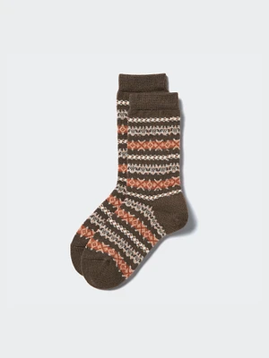 HEATTECH Socks | Fair Isle