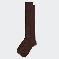 HEATTECH Cable Knee High Socks