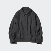 Brushed Jersey Oversized Blouson