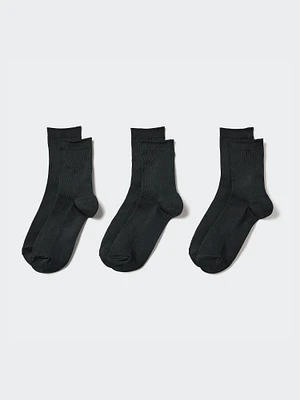 Crew Ribbed Socks | 3 Pairs