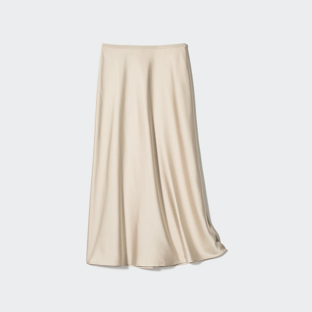 SATIN SKIRT