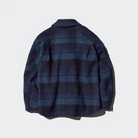 Oversized Short Jacket | Checked