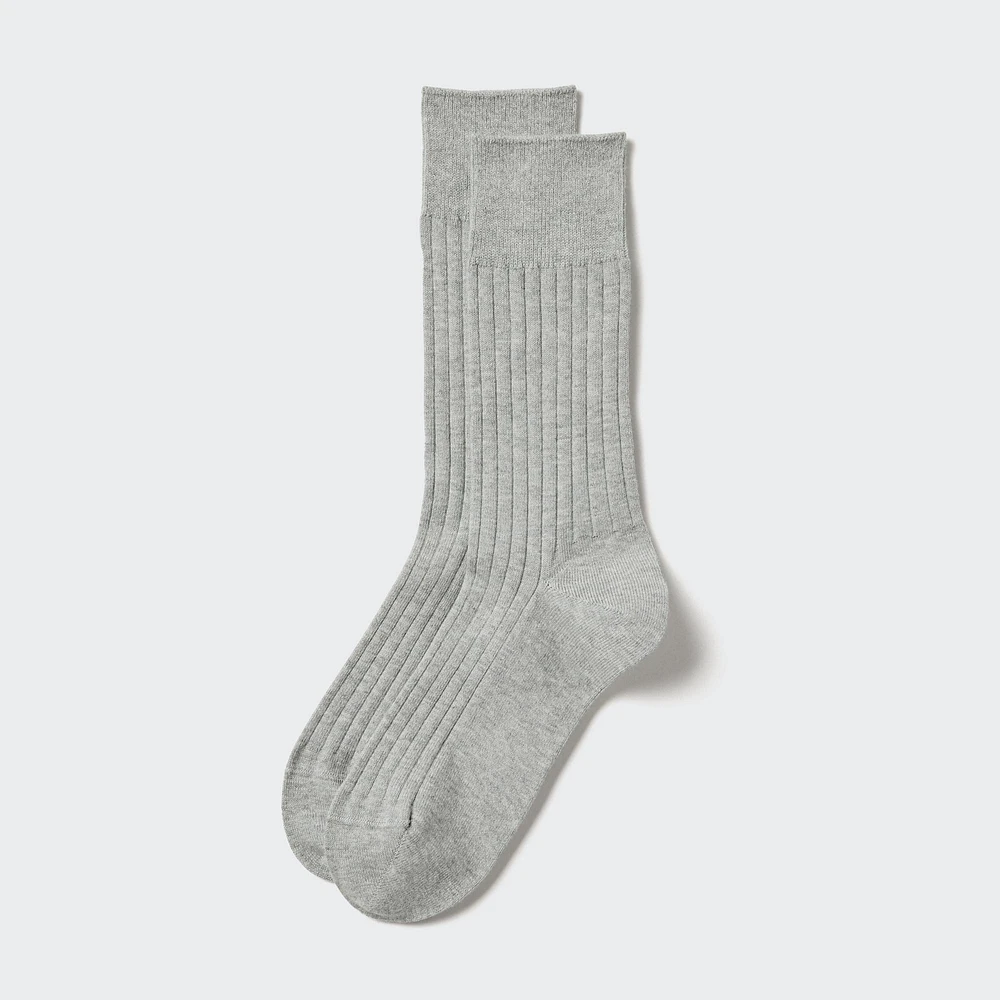 SUPIMA COTTON SOCKS (WIDE RIBBED)