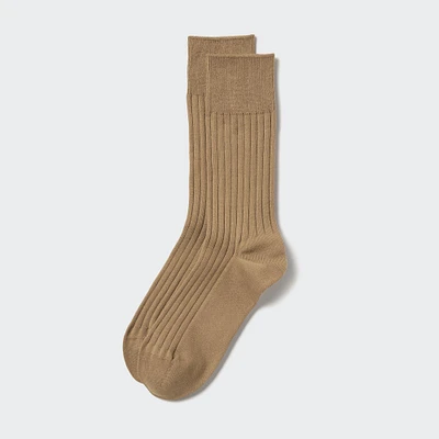 SUPIMA COTTON SOCKS (WIDE RIBBED)