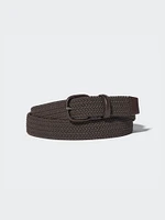 Leather Combination Mesh Belt