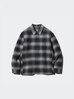 Double Face Shirt Jacket | Checked