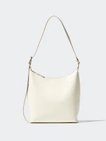 Faux Leather Square Shoulder Bag